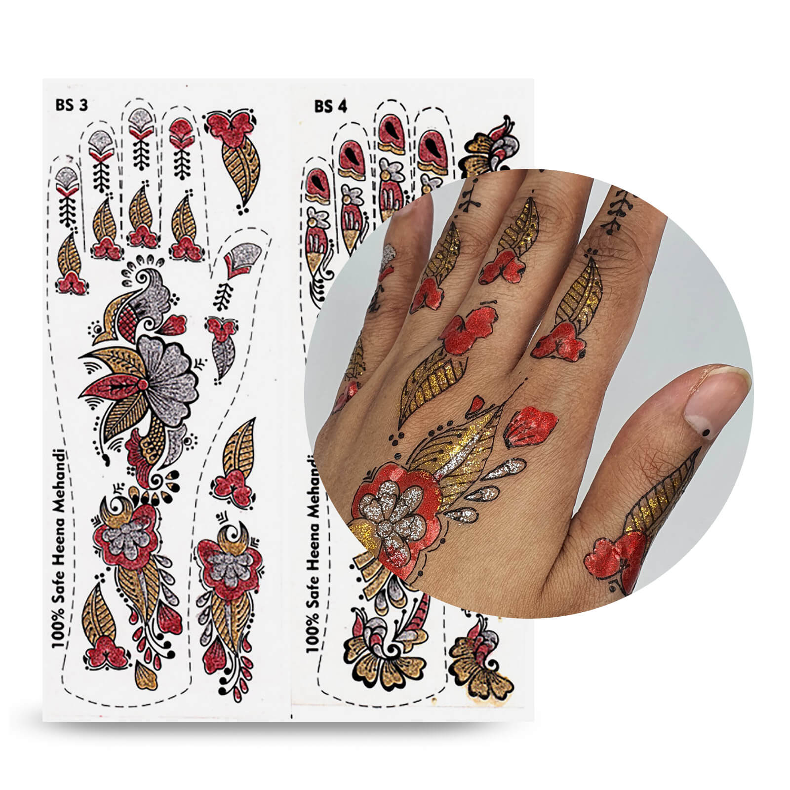 Glitter Gel Cone HennaByAfruza